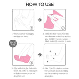 Maska-zeķītes kājām HOLIKA HOLIKA Baby Silky Foot Mask Sheet