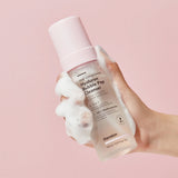 Мягкая пенка с гиалуроновой кислотой Hanskin Real Complexion Hyaluron Bubble Pop Cleanser