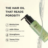 Лёгкое масло для волос Haruharu Wonder Black Bamboo Hair Oil
