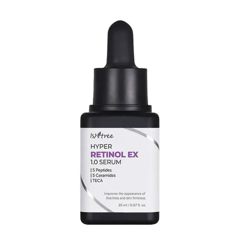 Aktīvs ādu izlīdzinošs serums ar retinolu IsNtree Hyper Retinol EX 1.0 Serum  IsNtree 20 ml.  