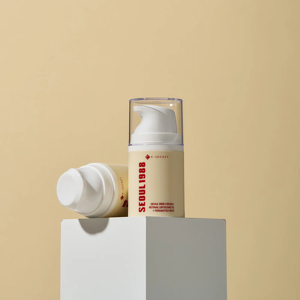 Atjaunojošs krēms K-SECRET Seoul 1988 Cream : Retinal Liposome 1% + Fermented Rice