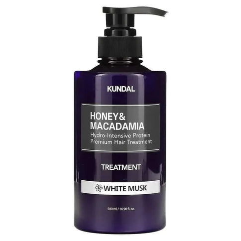 KUNDAL Honey & Macadamia Treatment White Musk - Matu Kopšanas Līdzeklis ar Baltā Miska Aromātu  Kundal   