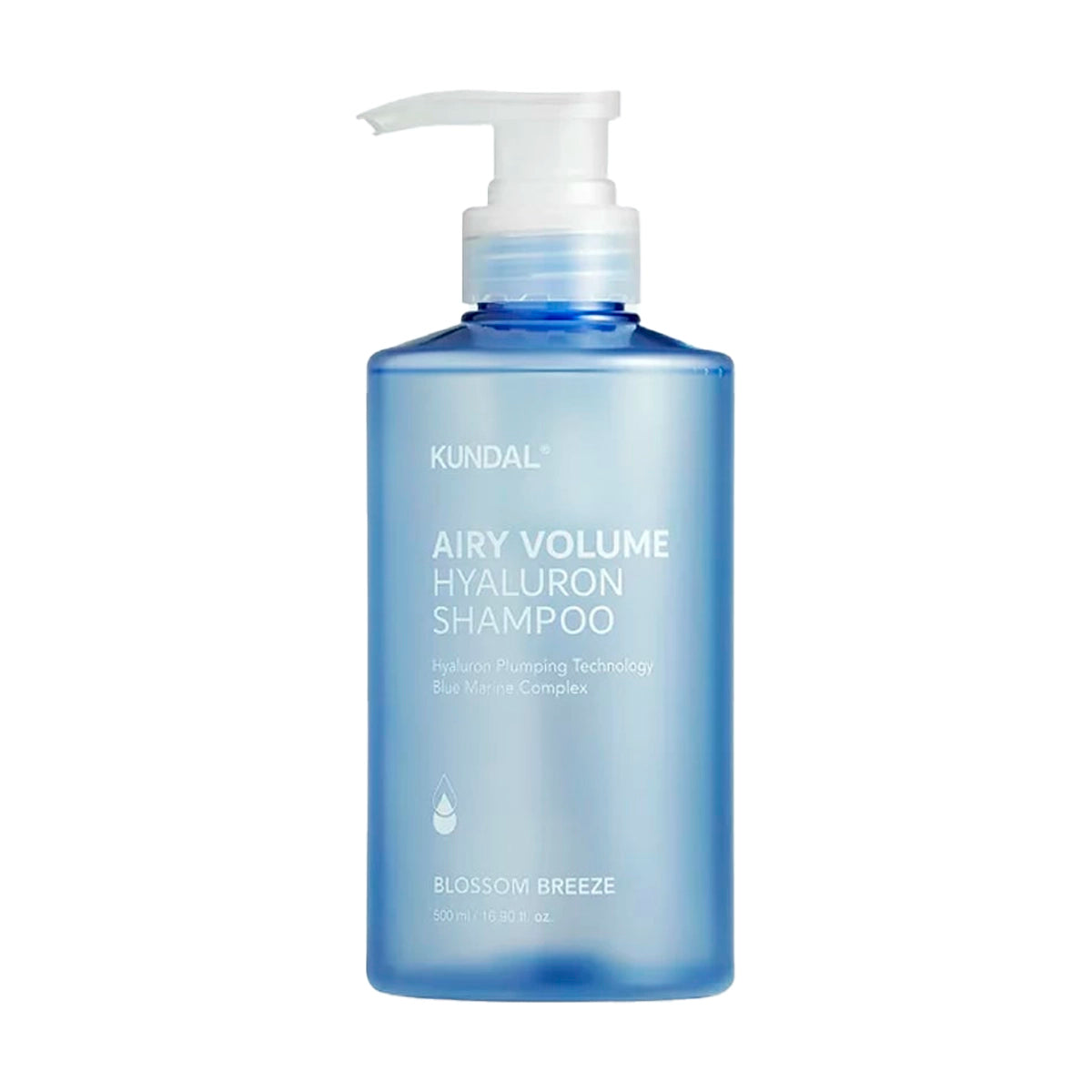 Увлажняющий шампунь с гиалуроновой кислотой Kundal Airy Volume Hyaluron Shampoo Blossom Breeze