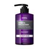 Протеиновая маска для волос Kundal Honey & Macadamia Hair Treatment White Musk