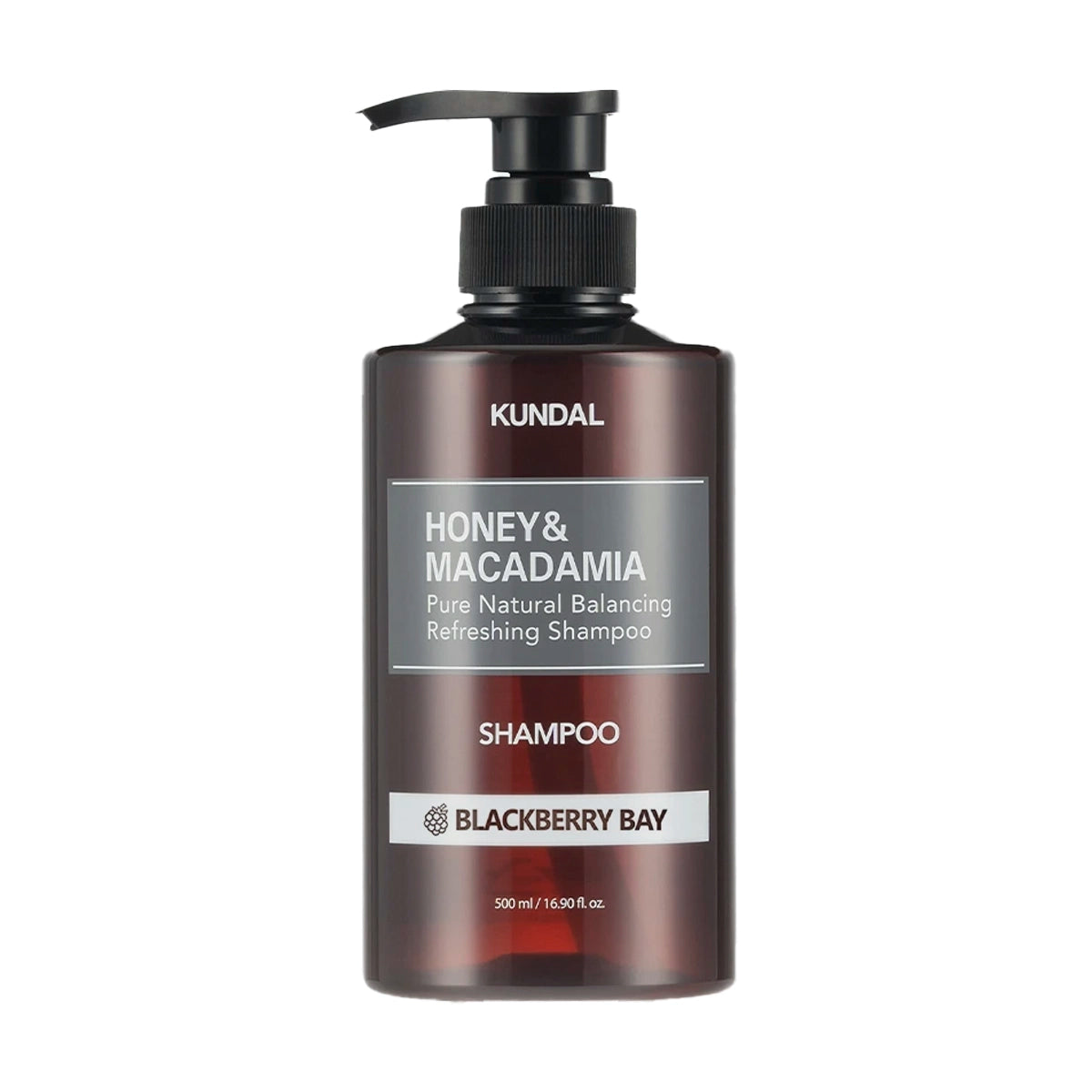 Мягкий увлажняющийшампунь для волос Kundal Honey & Macadamia Shampoo Blackberry Bay