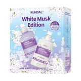 Набор для ухода за волосами Kundal White Musk Edition - Honey & Macadamia Shampoo+Treatment
