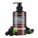 Мягкий увлажняющийшампунь для волос Kundal Honey & Macadamia Shampoo Blackberry Bay