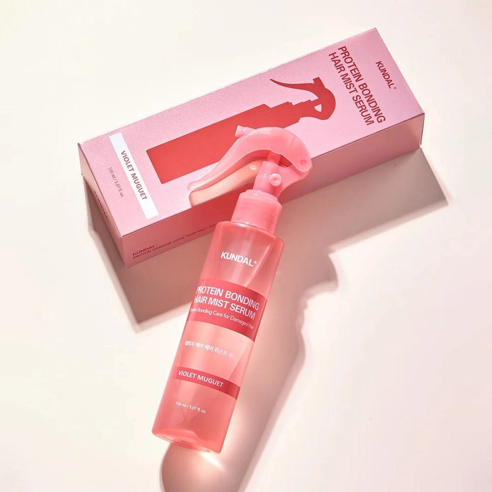 Taastav juuksemist Kundal Protein Bonding Hair Mist Serum Violet Muguet