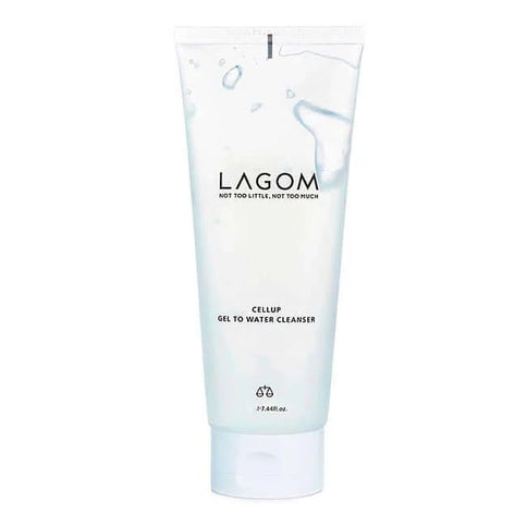 Maiga un dziļa ādas attīrīšana LAGOM CELLUP GEL TO WATER CLEANSER  Lagom 170 ml.  