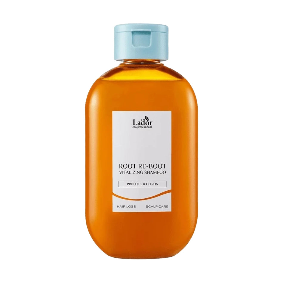 Šampūns sausai galvas ādai ar propolisu Lador Root Re-Boot Vitalizing Shampoo Propolis & Citron