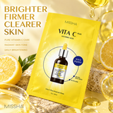 Маска с ампульной эссенцией MISSHA Vita C Plus Spot Correcting Ampoule Sheet Mask