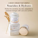 Intensīvi mitrinošs krēms ķermenim Mary&May Shea Butter & Rice Bran Body Cream