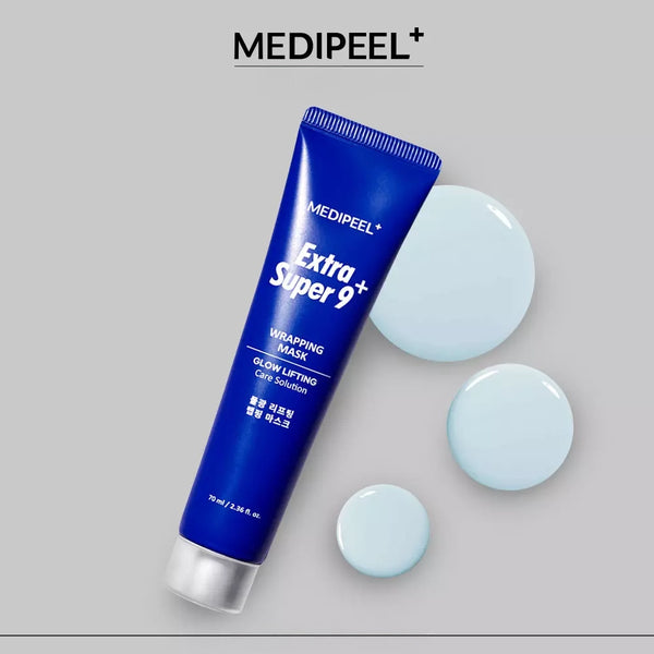 Маска-плёнка c кислотами Medi-Peel Extra Super 9 Plus Water Glow Lifting Wrapping Mask