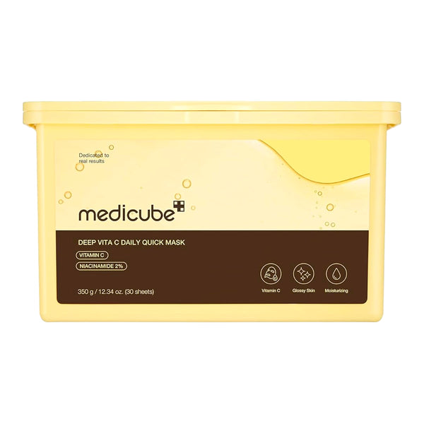 Осветляющие маски для лица Medicube Deep Vita C Daily Quick Mask