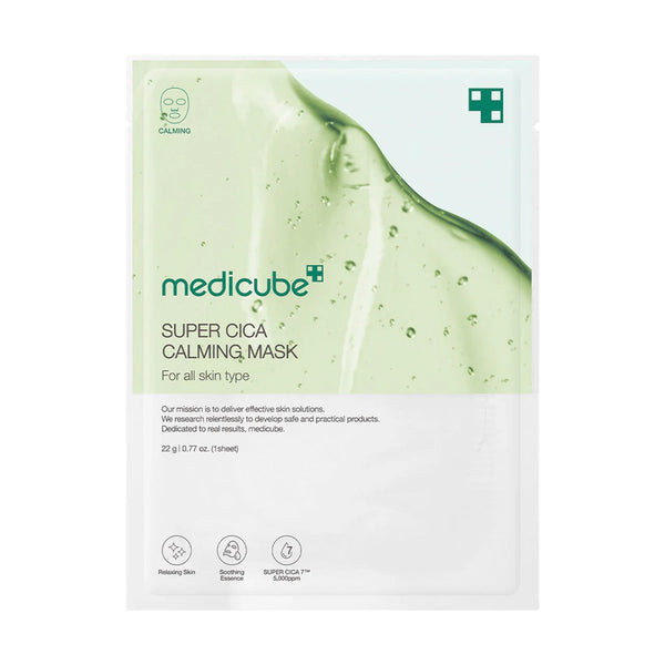 Ультратонкая тканевая маска с центеллой Medicube Super Cica Calming Mask