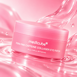 Гидрогелевые патчи для глаз Medicube PDRN Pink Caffeine Collagen Eye Patch