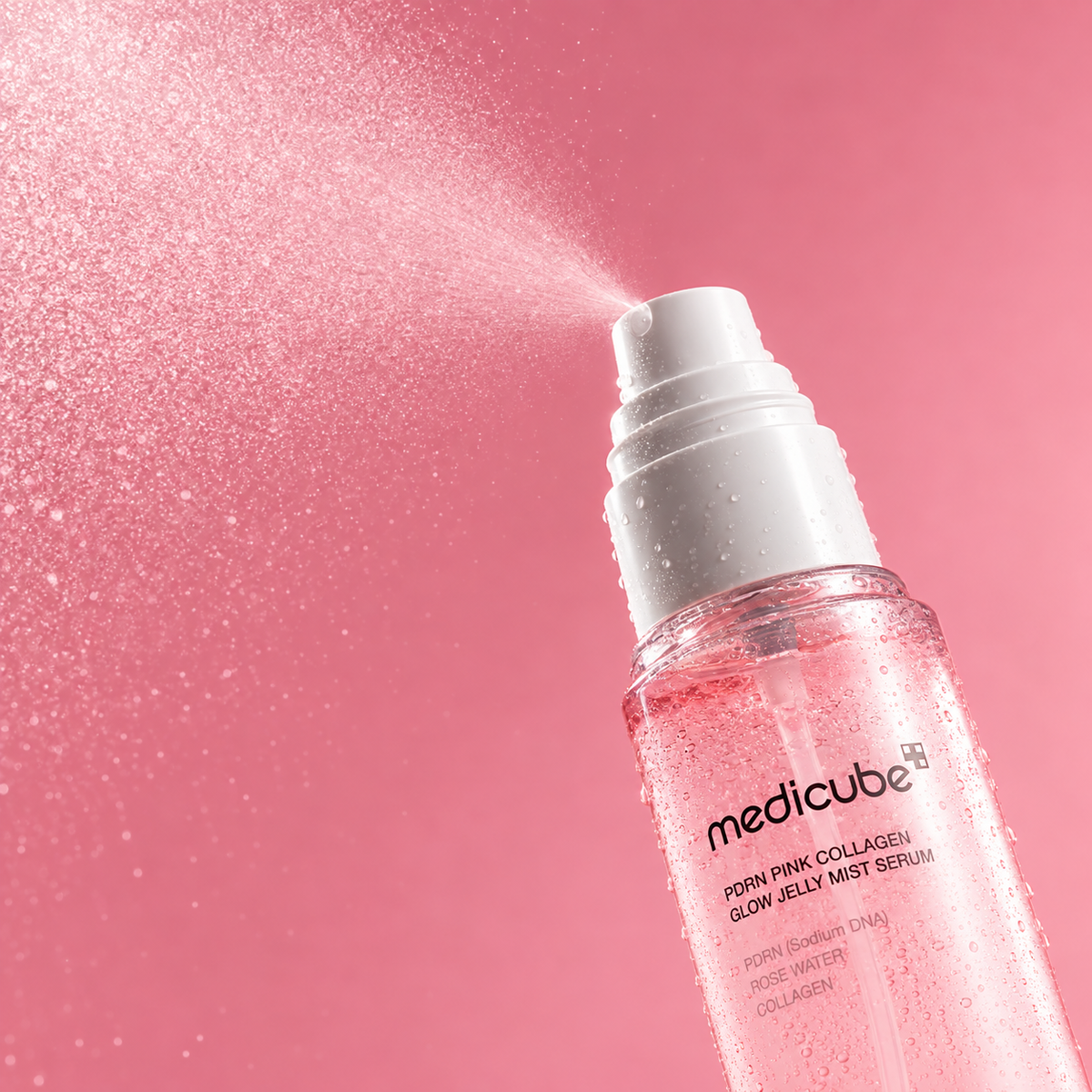 Medicube PDRN Pink Collagen Glow Jelly Mist Serum