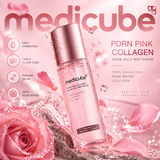 Medicube PDRN Pink Collagen Glow Jelly Mist Serum