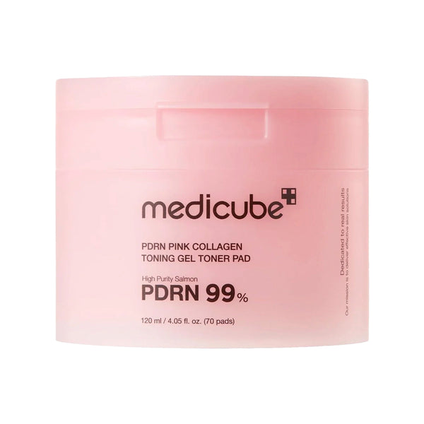 Тонер-пэды с ПДРН и коллагеном Medicube PDRN Pink Collagen Toning Gel Toner Pad