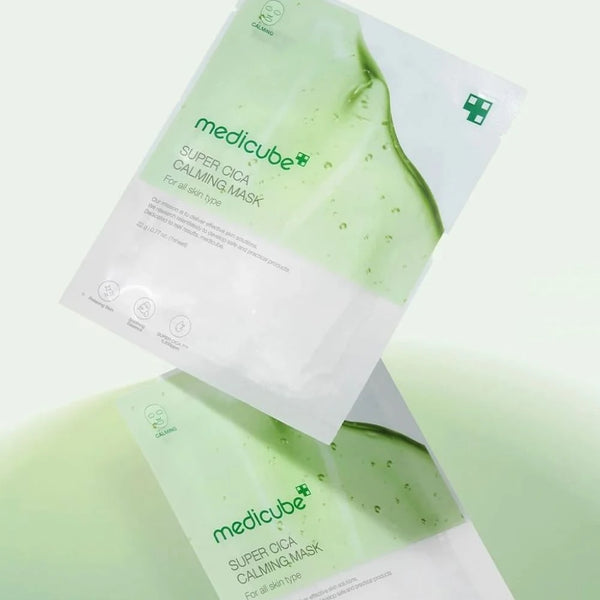 Ультратонкая тканевая маска с центеллой Medicube Super Cica Calming Mask