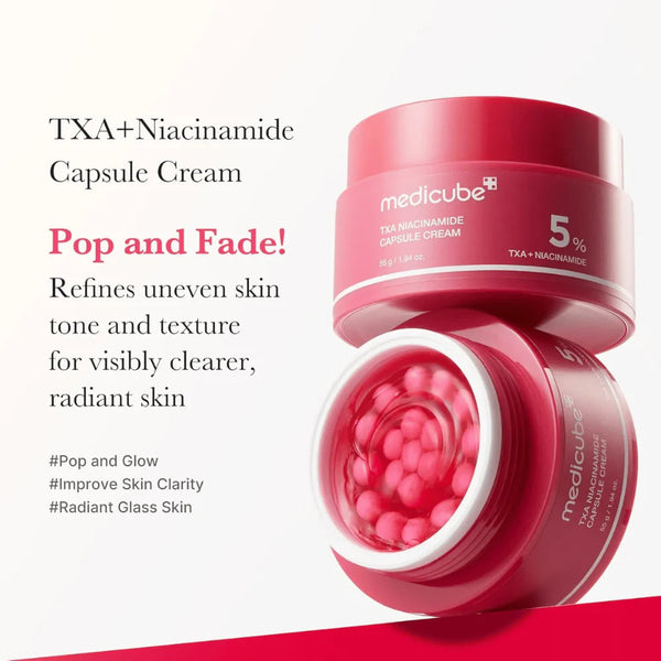 Крем с капсулами Medicube TXA Niacinamide Capsule Cream