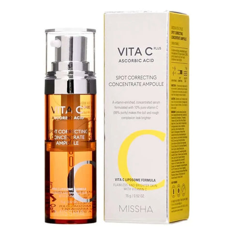 Koncentrēts serums ar C vitamīnu Missha Vita C Plus Spot Correcting Concentrate Ampoule  MISSHA   