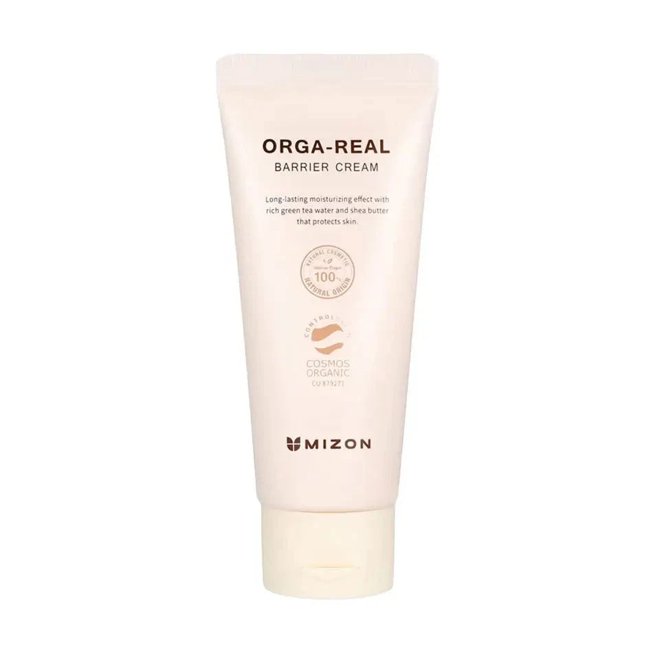 Atjaunojošs krēms jutīgai ādai Mizon Orga-Real Barrier Cream