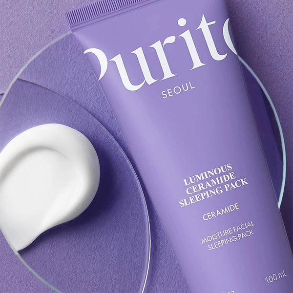Успокаивающая ночная маска с центеллой Purito Luminous Ceramide Sleeping Pack