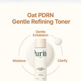 Rahustav ja taastav näotoonik Purito Seoul Oat PDRN Gentle Refining Toner
