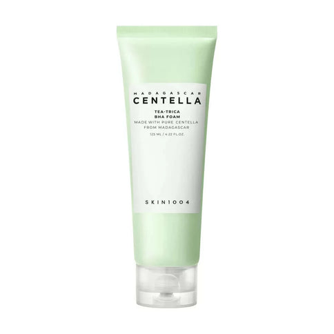 Antibakteriālas putiņas sejas mazgāšanai SKIN1004 Madagascar Centella Tea-Trica BHA Foam  Skin1004   