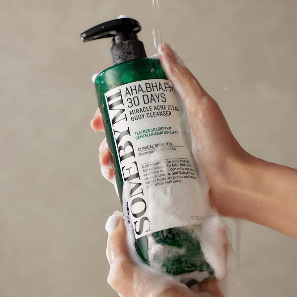 Очищающий гель для тела с кислотами SOME BY MI AHA.BHA.PHA 30 Days Miracle clear body cleanser