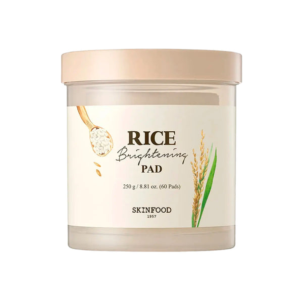 тонизирующие пэды с экстрактом риса Skinfood Rice Brightening Pad