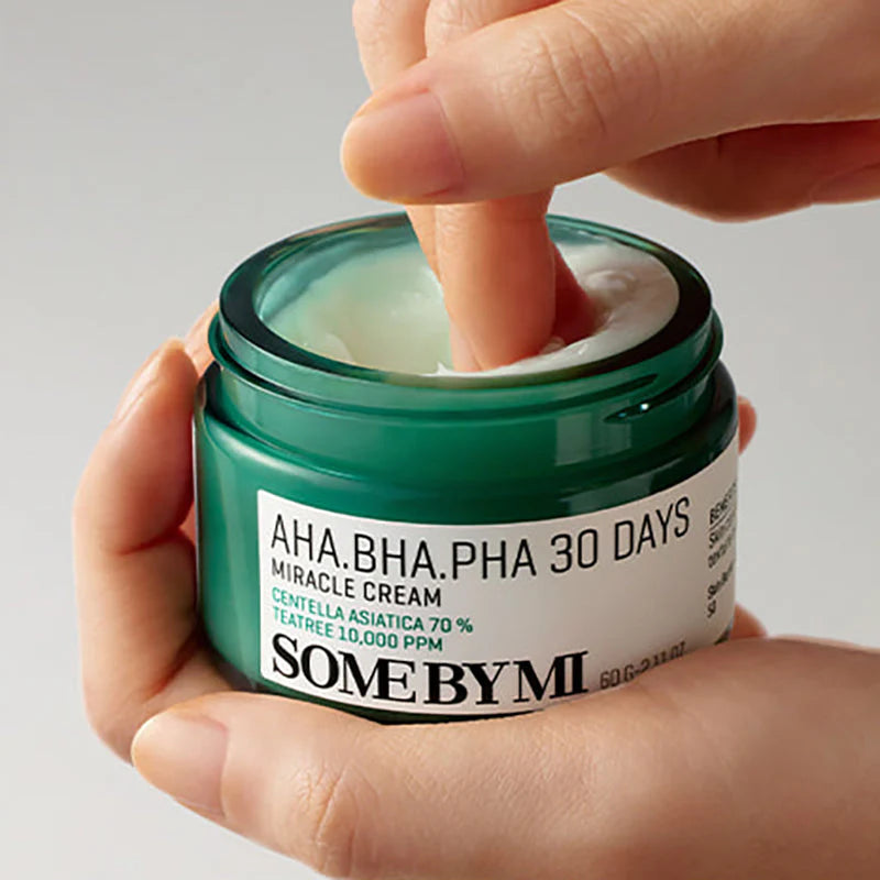 Sejas krēms problemātiskai ādai Some By Mi AHA BHA PHA 30 Days Miracle Cream
