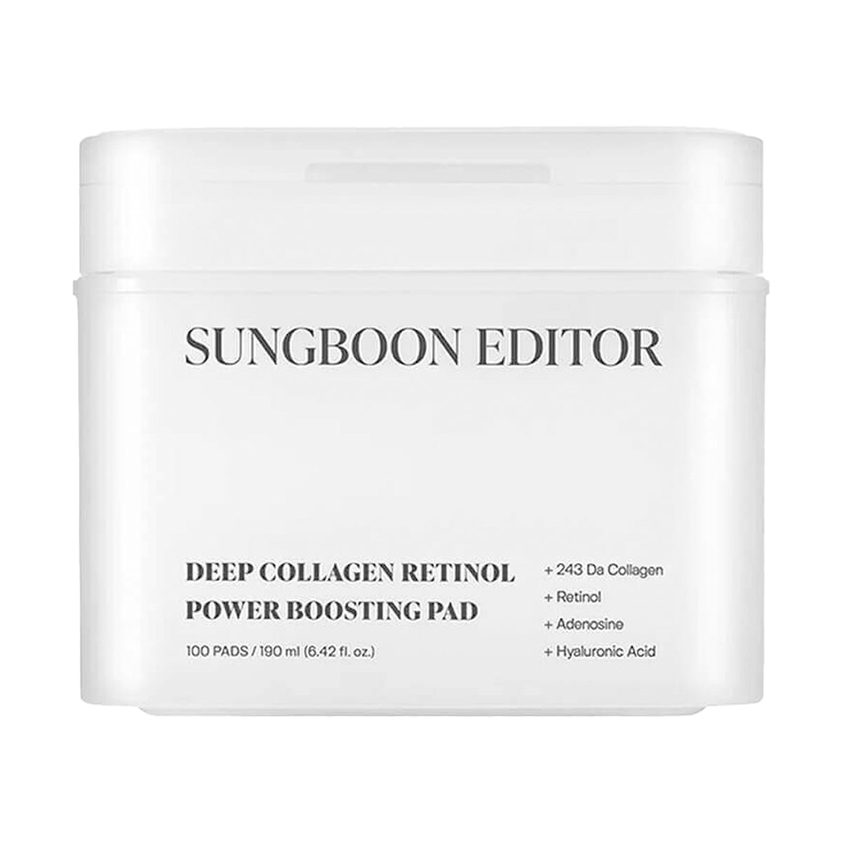 Sungboon Editor Deep Collagen Retinol Power Boosting Pad