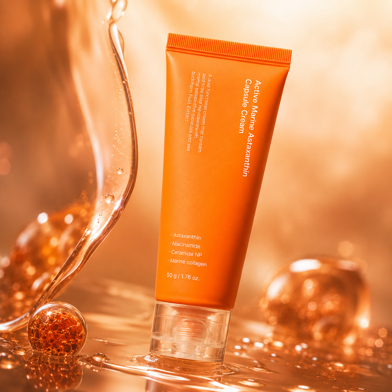 Крем против пигментации Sungboon Editor Active Marine Astaxanthin Capsule Cream