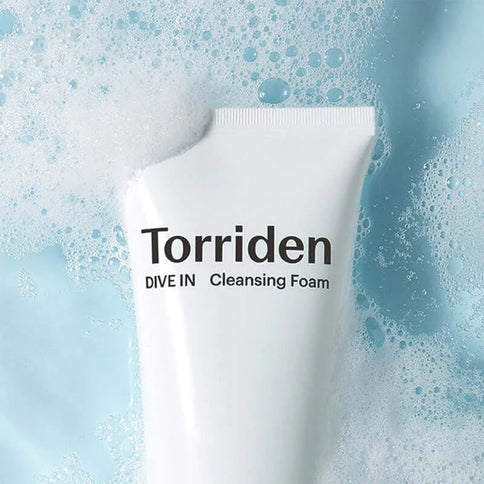 Attīrošās putiņas ar hialuronskābi Torriden DIVE-IN Low Molecular Hyaluronic Acid Cleansing Foam  Torriden   