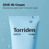 Mitrinošs krēms ar hialuronskābi Torriden Dive-In Low Molecule Hyaluronic Acid Cream