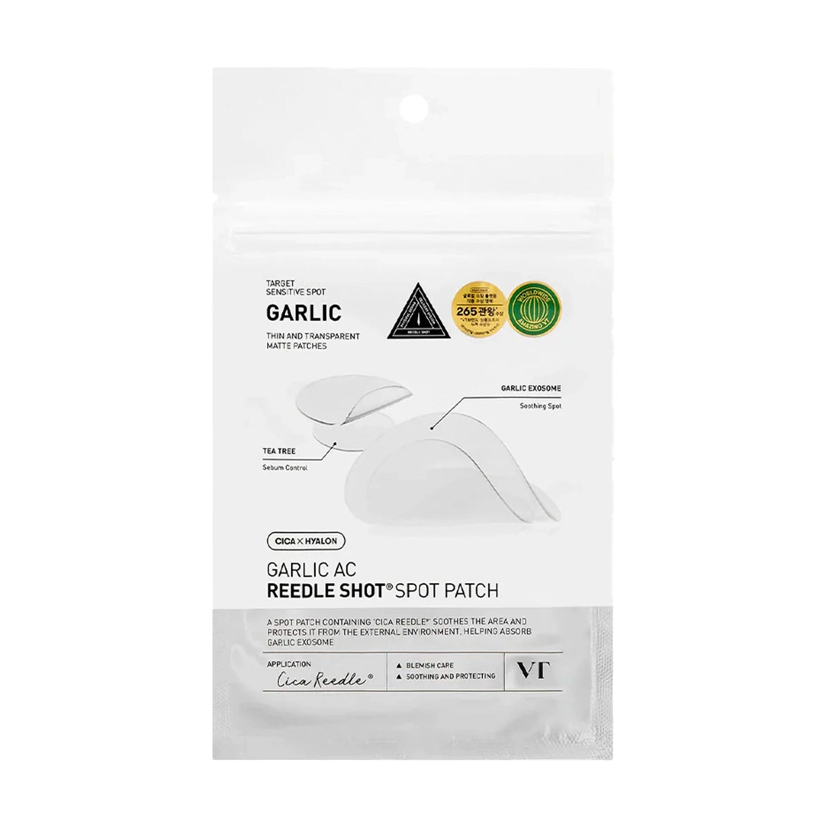 Пластыри от акне VT Cosmetics Garlic AC Reedle Shot Spot Patch