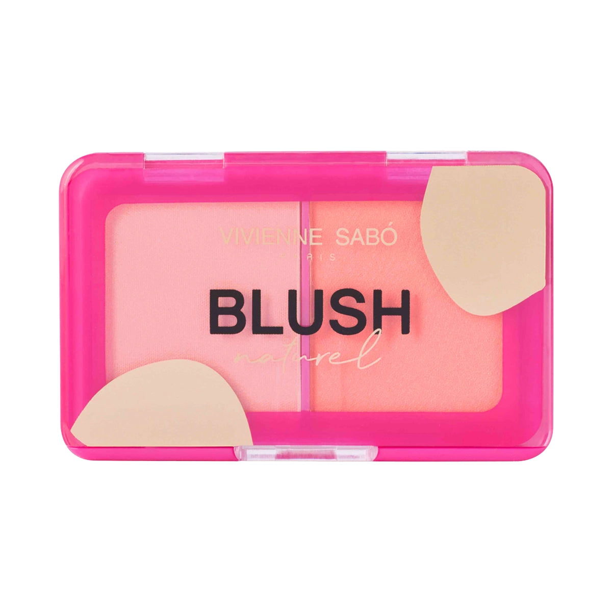Двойные румяна в палетке Vivienne Sabo Blush Palette Naturel