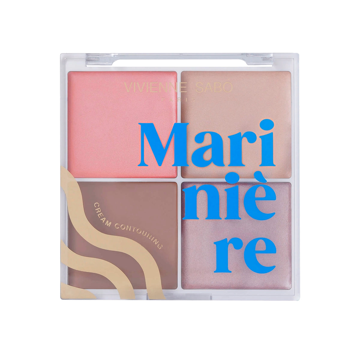 Кремовая палетка для лица Vivienne Sabo Mariniere Cream Face Contouring Palette
