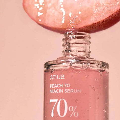 Serums ar persiku gludai un mirdzošai ādai Anua Peach 70% Niacin Serum  Anua   