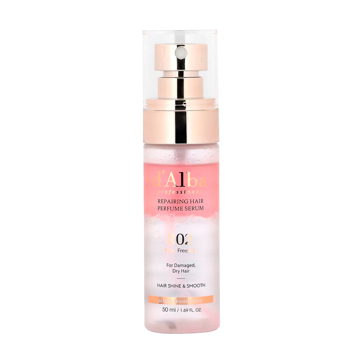 Парфюмированный спрей серум для волос d’Alba Professional Repairing Hair Perfume Serum