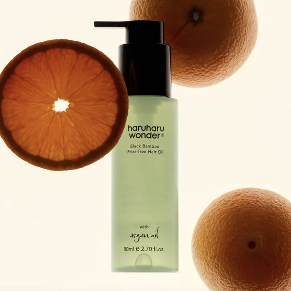 Haruharu Wonder Black Bamboo Frizz-Free Hair Oil