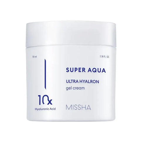 Ultra mitrinošs atvēsinošs gelveida krēms Missha Super Aqua Ultra Hyalron Gel Cream  MISSHA   