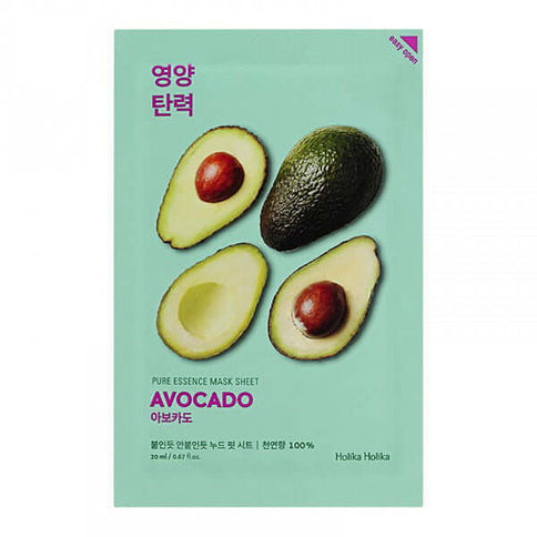 Auduma maskas Holika Holika Pure Essence Mask Sheet  Holika Holika Avocado  