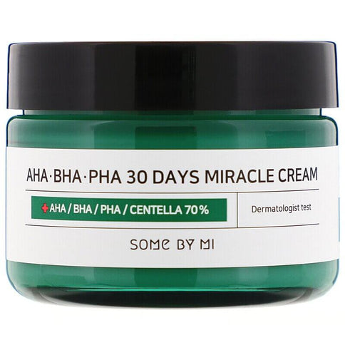 Sejas krēms problemātiskai ādai Some By Mi AHA BHA PHA 30 Days Miracle Cream  Some By Mi 60 ml.  