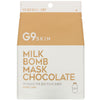 Auduma maska G9Skin Milk Bomb Mask Chocolate