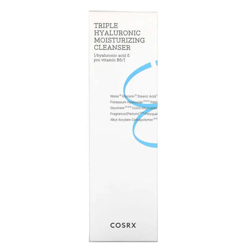 Attīrošas putas ar hialuronskābes kompleksu Cosrx Hydrium Triple Hyaluronic Moisturizing Cleanser  Cosrx   