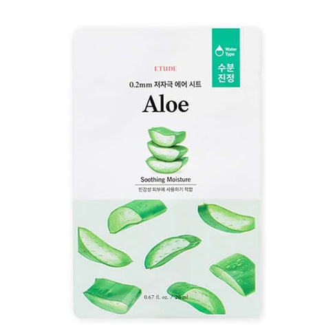 Auduma maskas sejai Etude House 0.2 Therapy Air Mask  Etude House #Aloe  