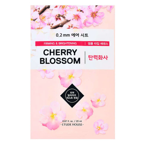 Auduma maskas sejai Etude House 0.2 Therapy Air Mask  Etude House #Cherry Blossom  